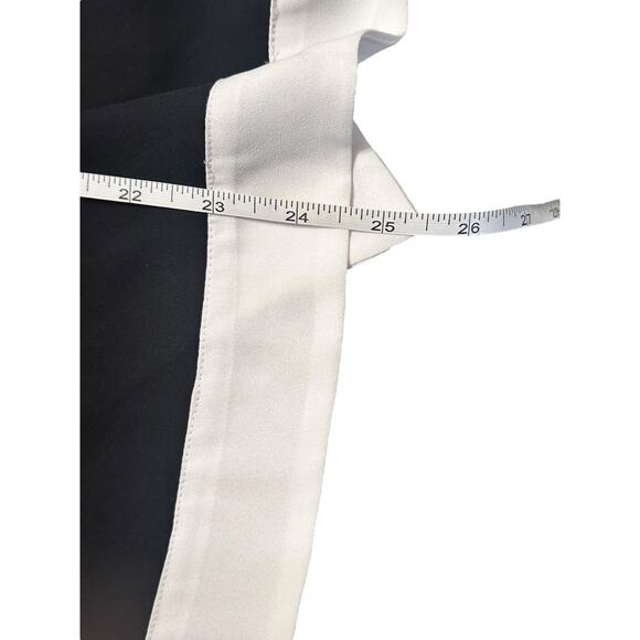 Express Sleeveless Blouse Black and White Open Back Size Small - Picture 6 of 6